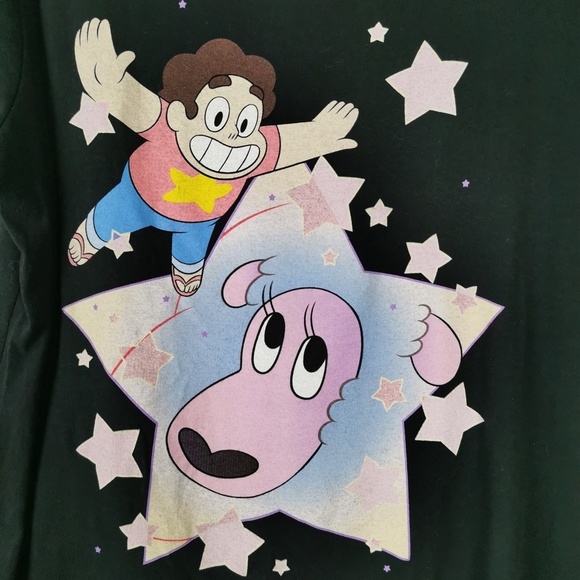 Steven Universe Steven and Lion Star T-Shirt - Picture 2 of 5